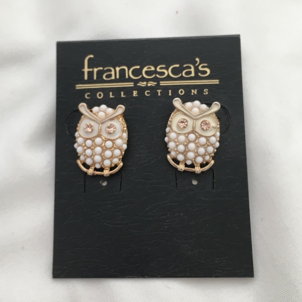 Francesca’s Owl Earrings
